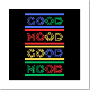 Good Mood Shuffle (Mood Colors) Posters and Art